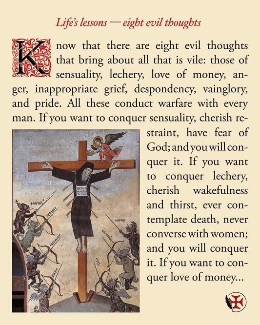 Life’s lessons — eight evil thoughts