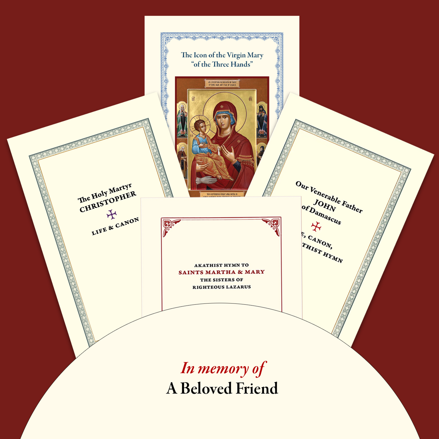 Dedicate a Booklet