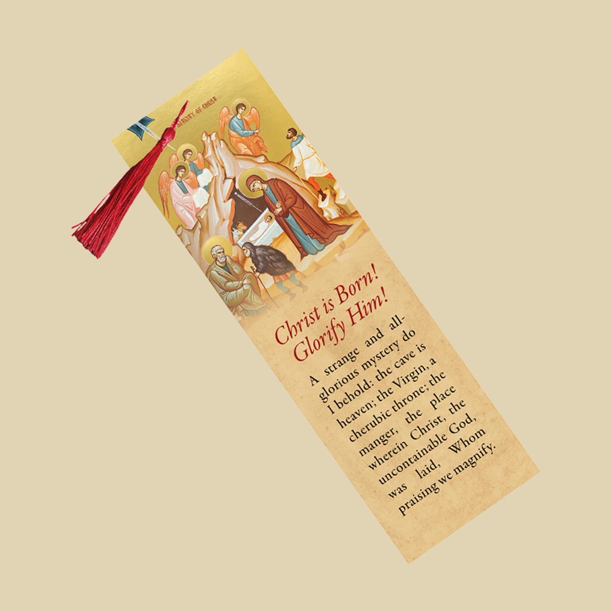 Nativity Bookmark